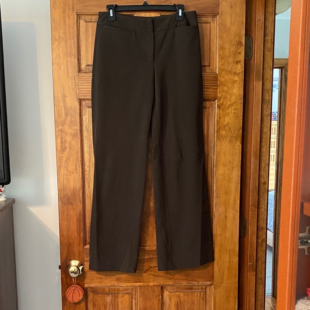 Rafaella Dark Brown Trousers